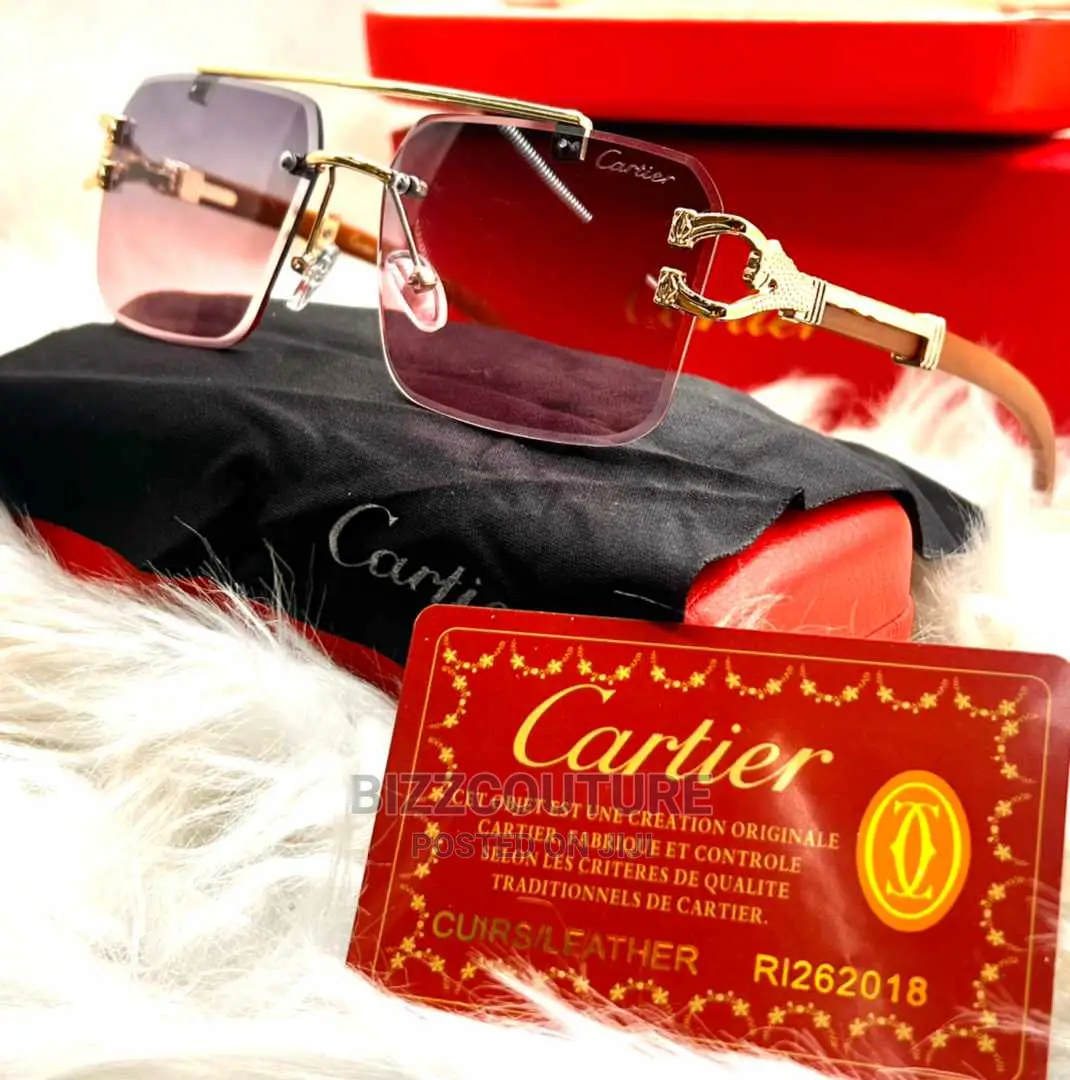 Original CARTIER Eye Wear Glasses Available in Store