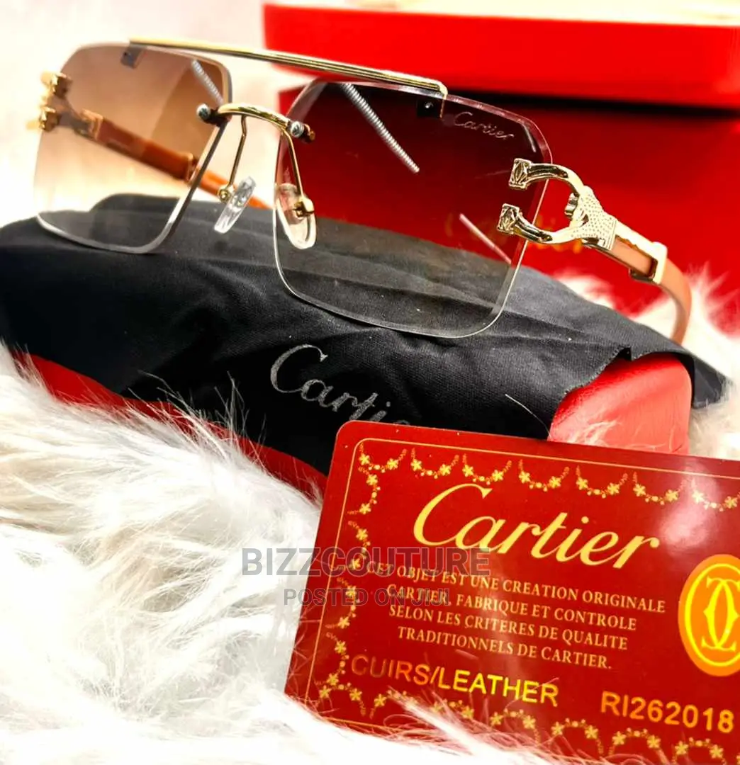 Original CARTIER Eye Wear Glasses Available in Store