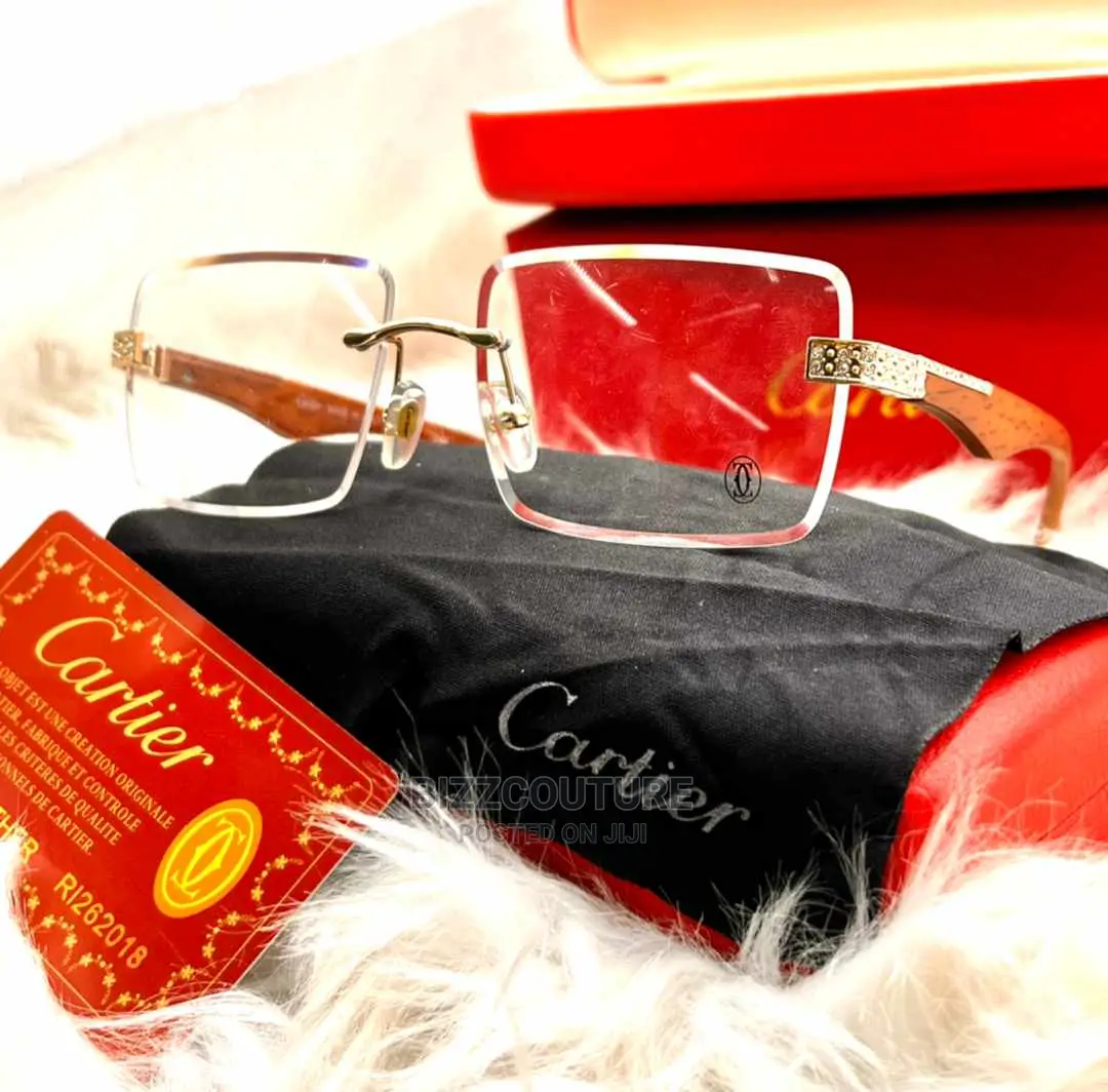 Original CARTIER Eye Wear Glasses Available in Store