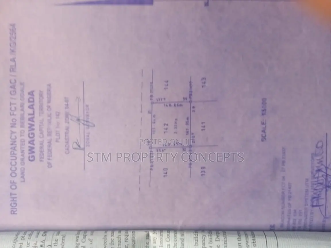 Land for Sale at Trader Layout 3 Gwagwalada Abuja