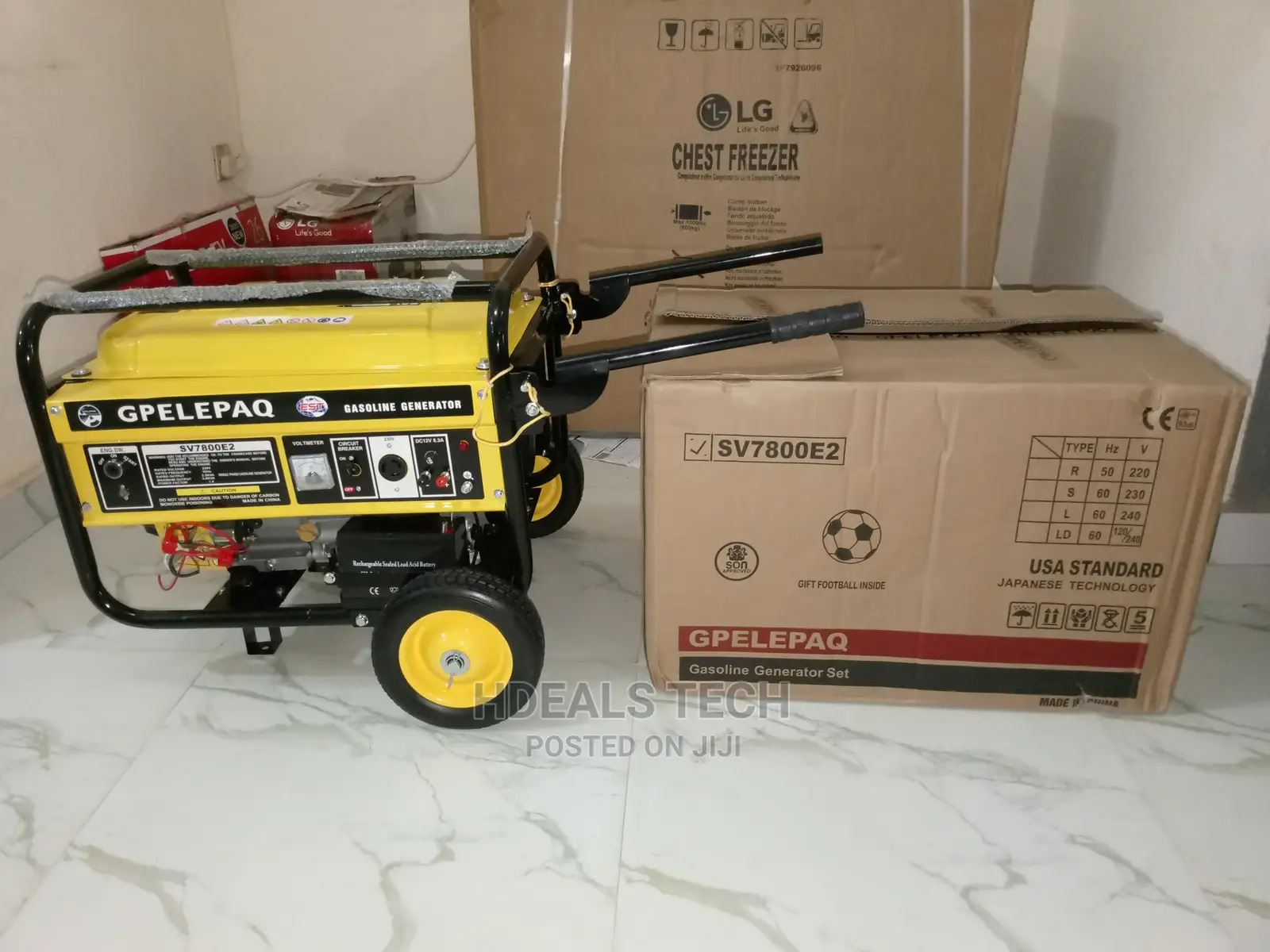 Quality 5.0KVA Gp-Elepaq Automatic Generator [SV7800E2].