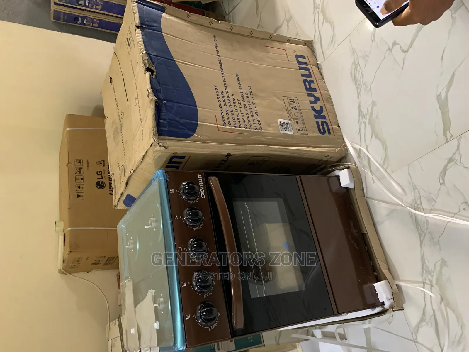 Skyrun Auto-Ignition Multi-Cooker 4 Burner Gas Cooker
