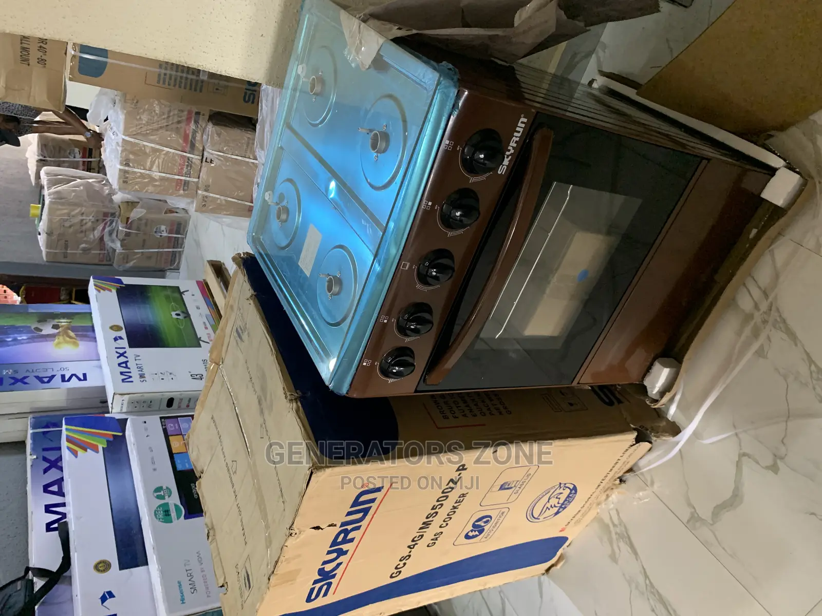 Brand New Skyrun Gas Cooker(4 Burner)-GCS-4g|Ms500z-P
