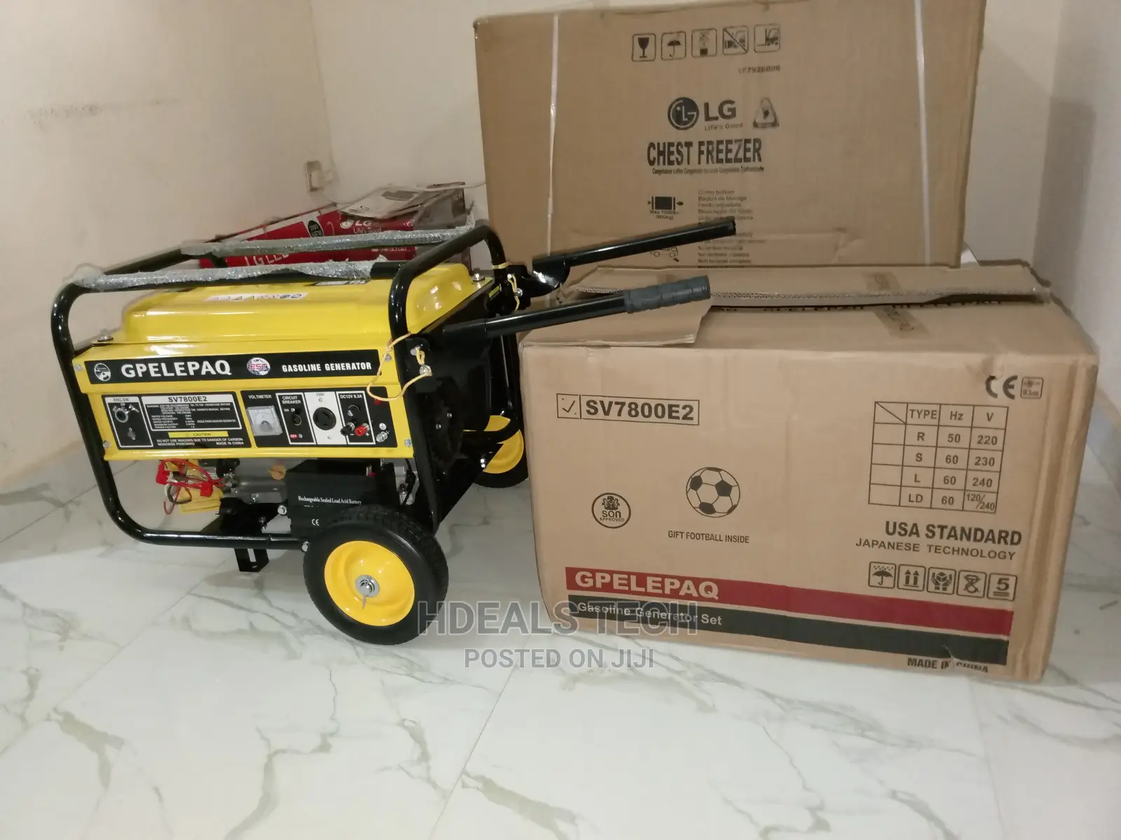 Best 5.0KVA Gp-Elepaq Key-Start Generator [SV7800E2].