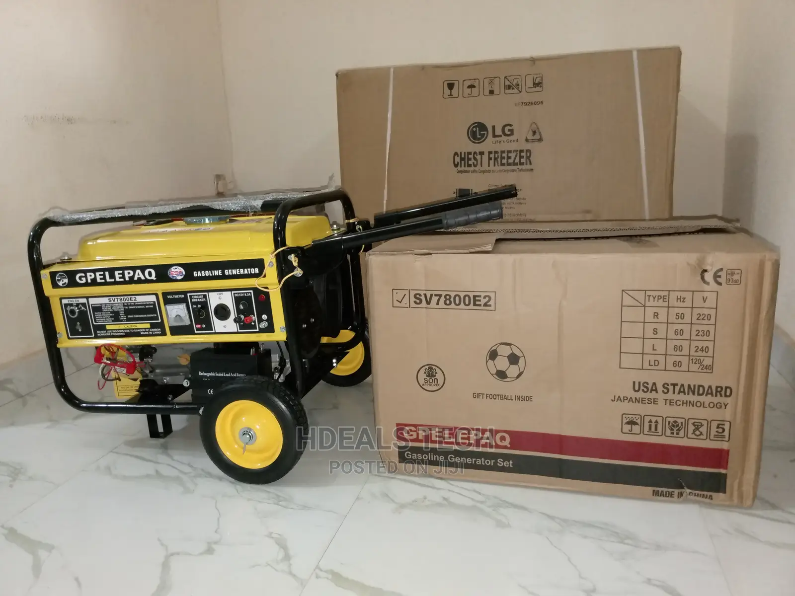 Best 5.0KVA Gp-Elepaq Key-Start Generator [SV7800E2].