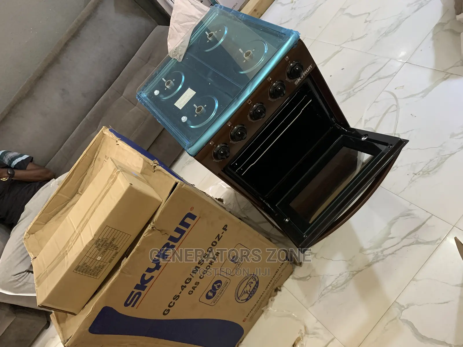 Skyrun Gas Cooker-4 Burner (Auto Ignition)