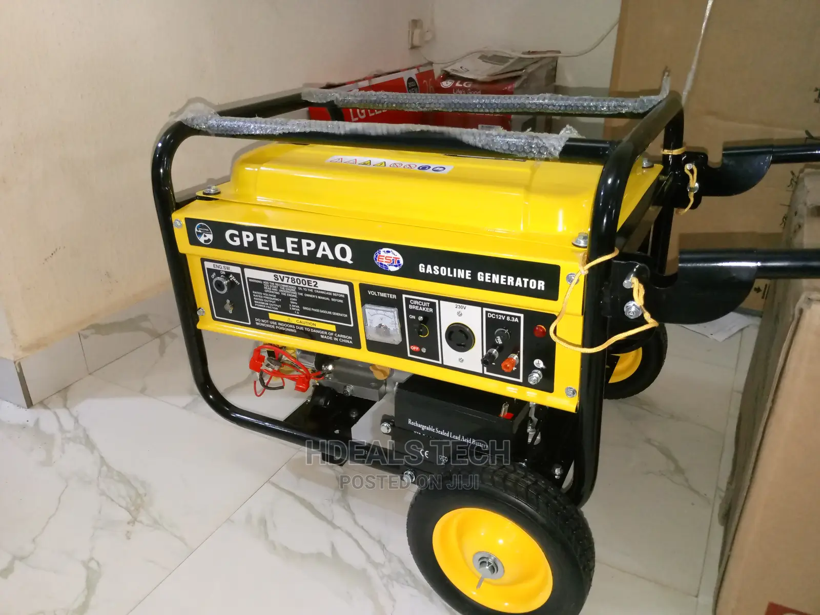 Original 5.0KVA Gp-Elepaq Key-Start Generator [SV7800E2].