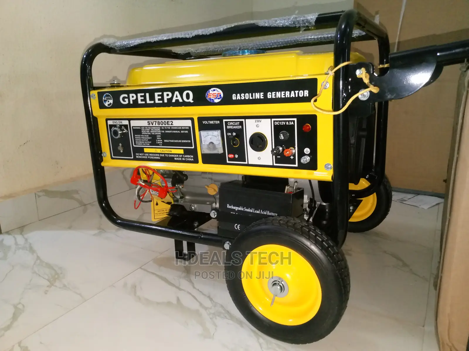 Original 5.0KVA Gp-Elepaq Key-Start Generator [SV7800E2].