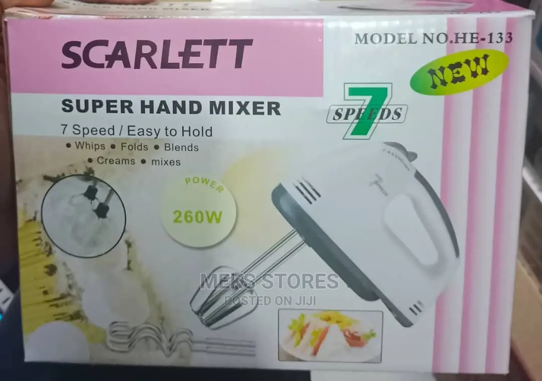 Scarlet Super Hand Mixer