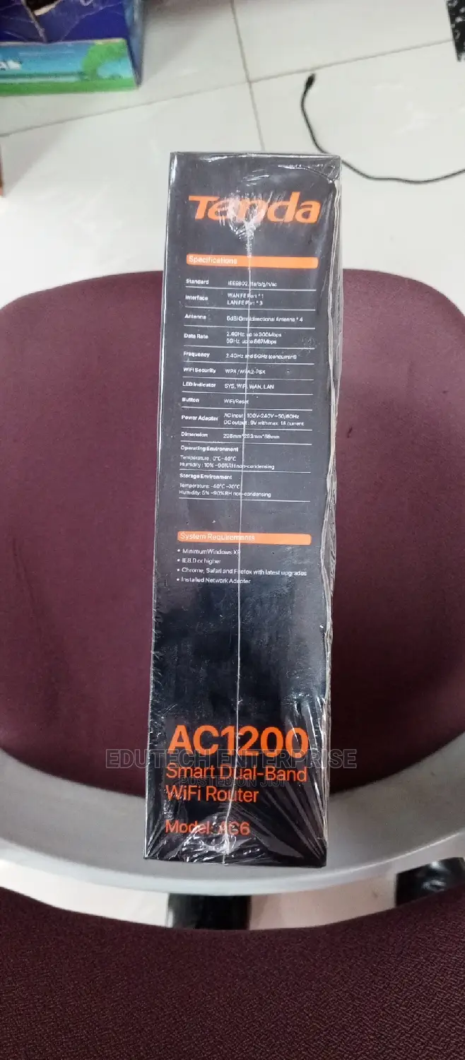 Tenda Ac1200 Smart Dual-Band Wifi Router