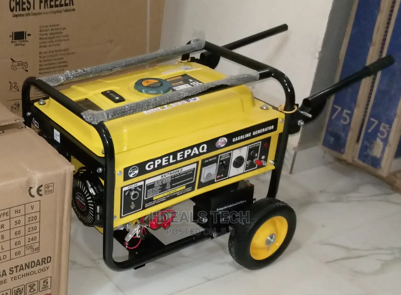 Latest 5.0KVA Gp-Elepaq Key-Start Generator [SV7800E2].