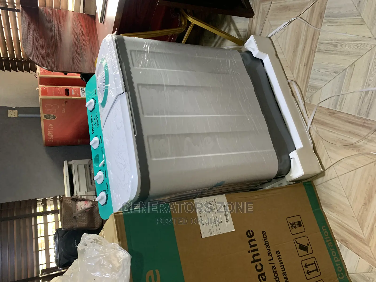 Hisense 11kg Wash + 6.5kg Spin Twin Tub-Wsrb113