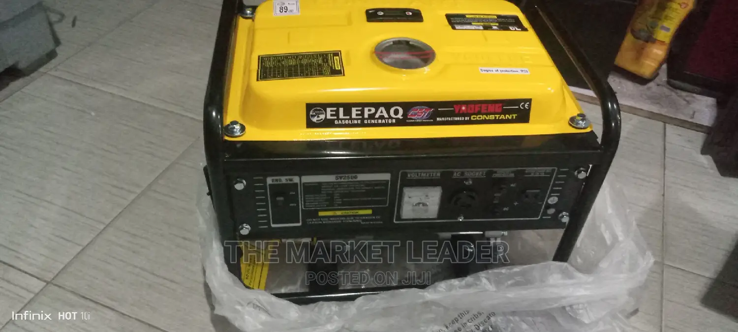 Elepaq Constant Sv2500 Manual Generator