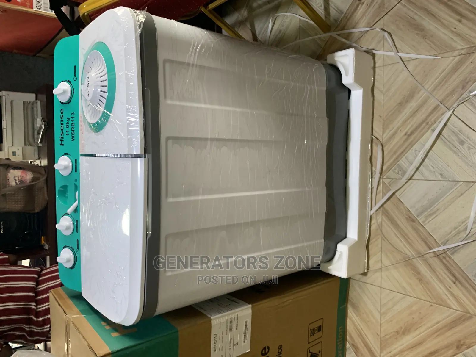 Semi-Automatic Hisense 11kg Washer Machine-Wsrb113+Dryer