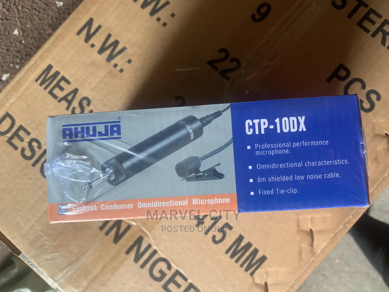 Ahuja Tie-clip Microphone