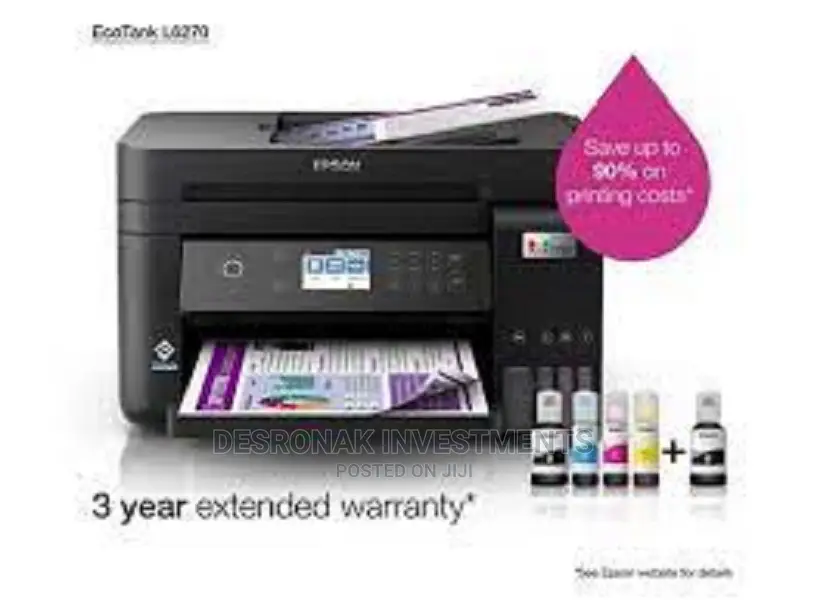Epson Ecotank L6270 A4 Wi-Fi Duplex Printer