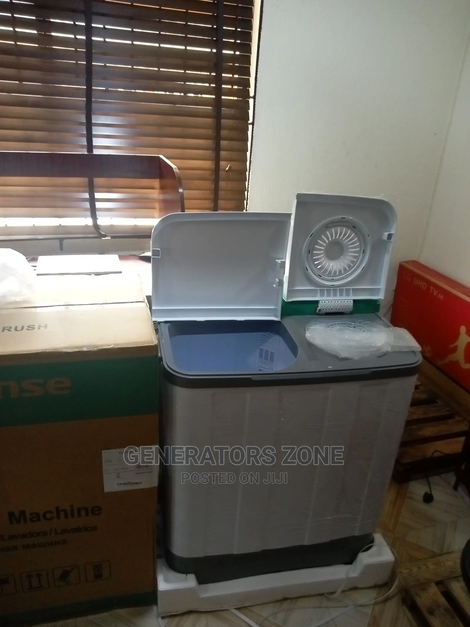 Hisense 11kg Washing Machine(Twin Tub) (Wash Spin Dryer)