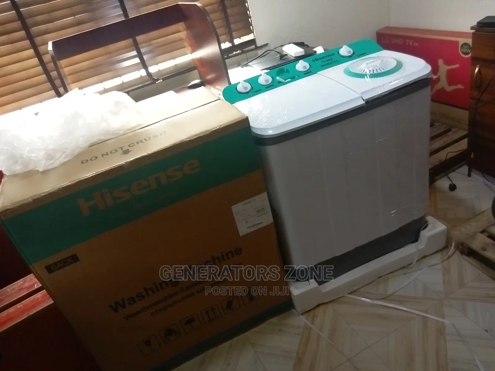 White|Top Load 11kg - Wsrb113 Hisense Washing Machine
