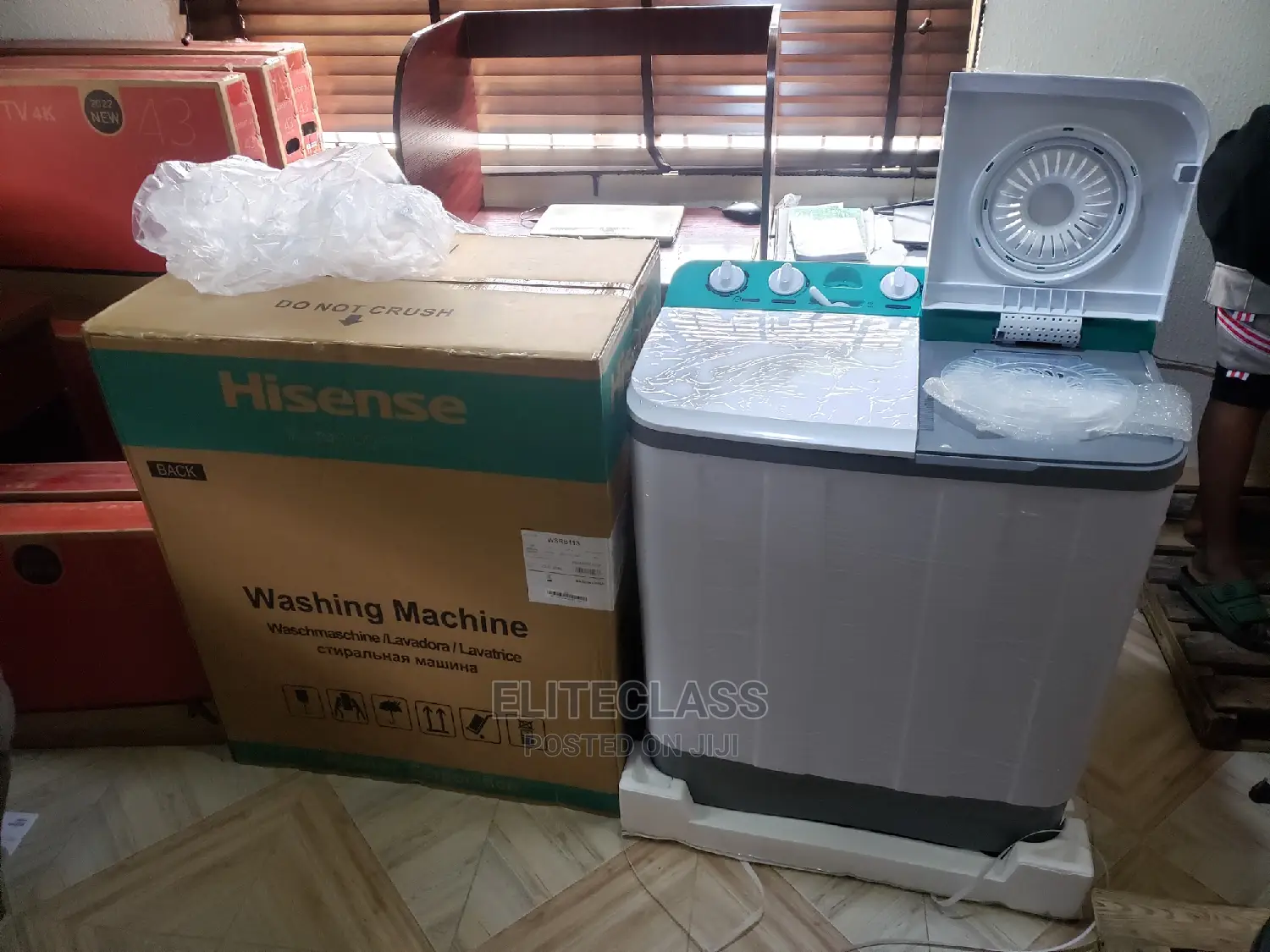 Hisense Washing Machine With 11kg Washing/Spinning Capacity