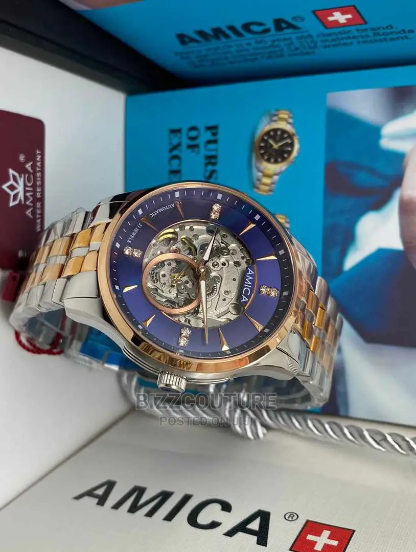 Original AMICA Full Steel Automatic Watch Available in Store