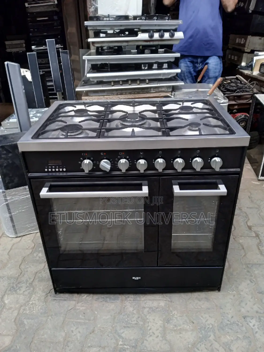 London Used 5 Burner's Gas Machine