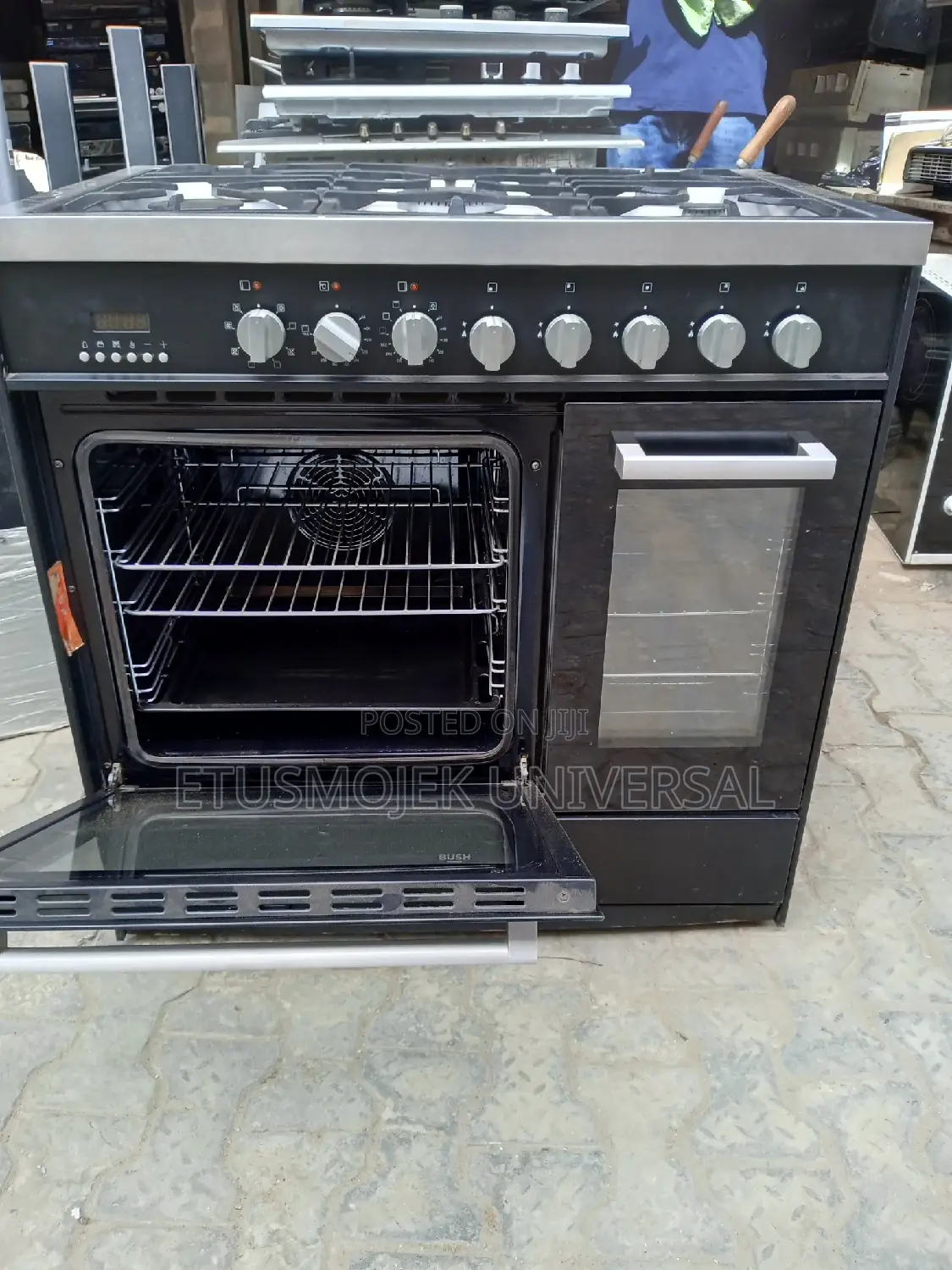 London Used 5 Burner's Gas Machine
