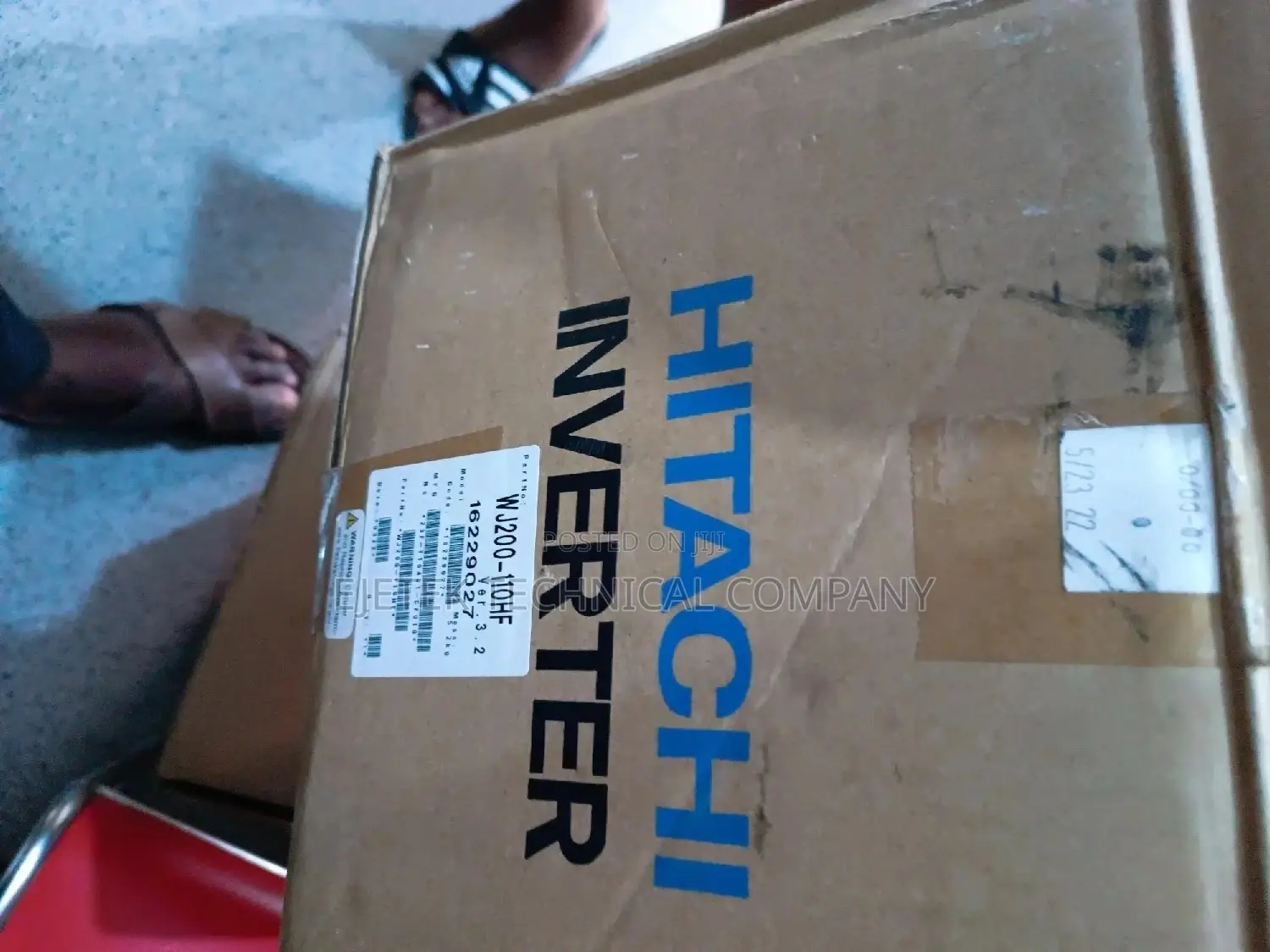 Hitachi Inverter Motor Control 11kw/15hp
