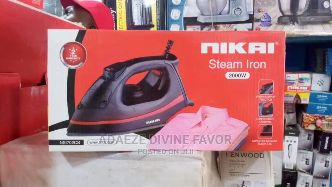 Nikai Steam Iron 2000W