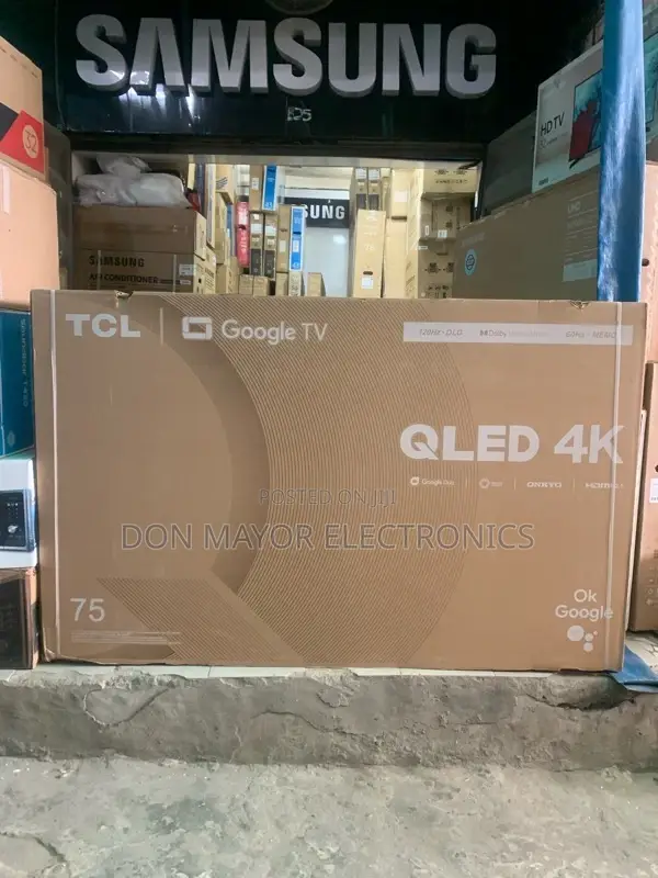 TCL Tv 75c635- Qled Google Tv With Dolby Vision TCL Global