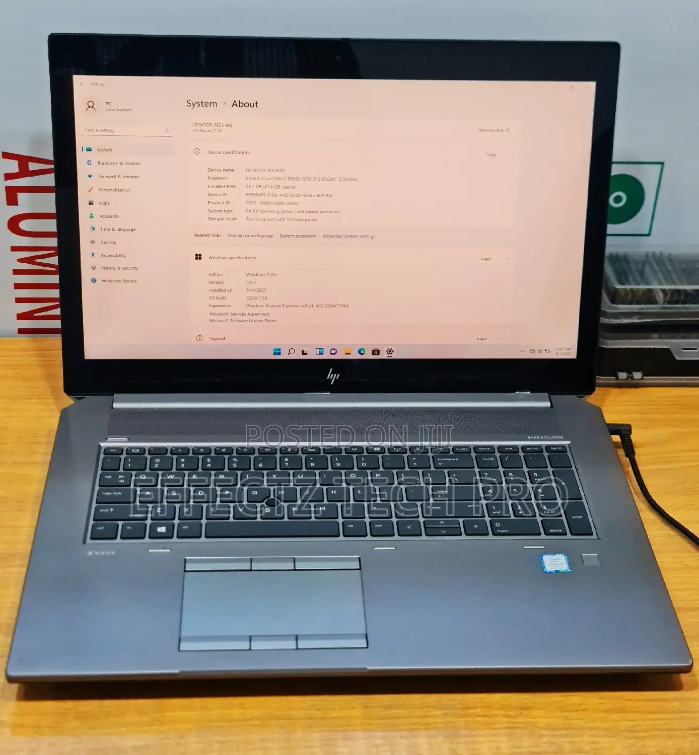 Laptop HP ZBook 17 G4 64GB Intel Core I7 SSD 1T