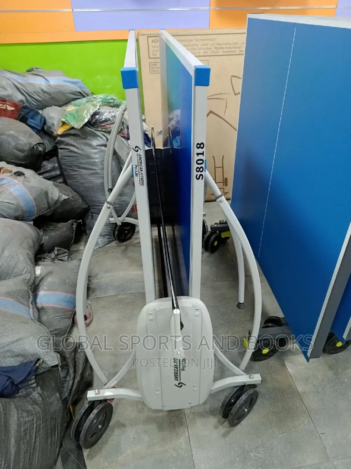 Outdoor Curve Leg American Fitness Table Tennis Board