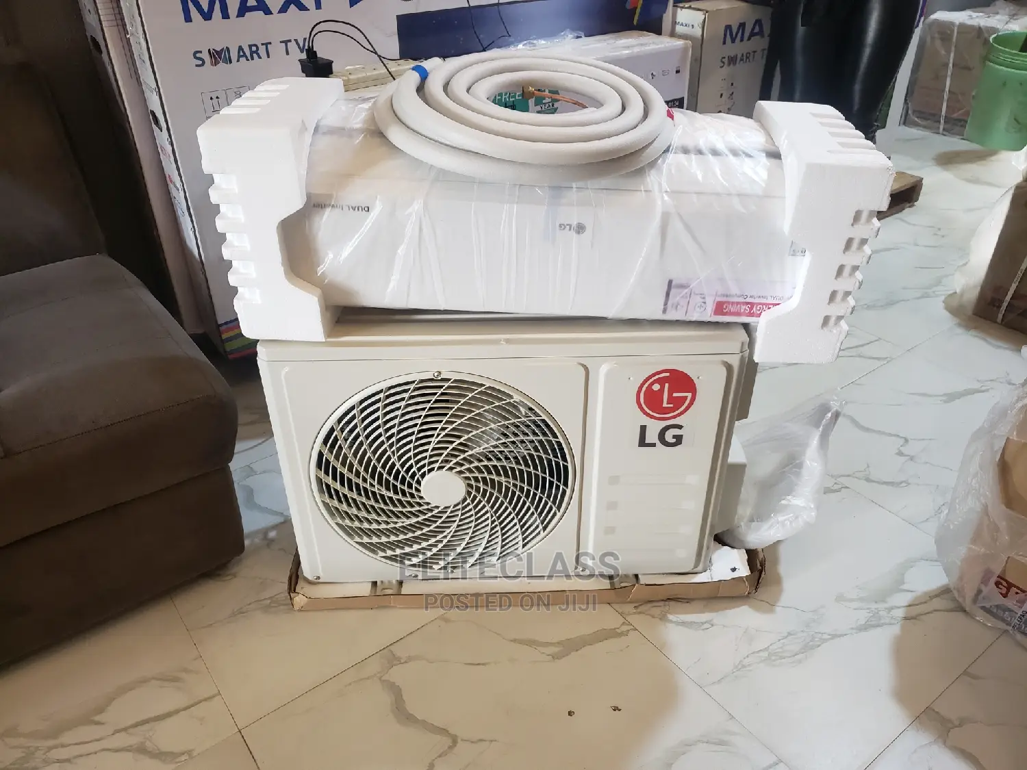 LG 1.5HP Split a/C With Copper Condeser