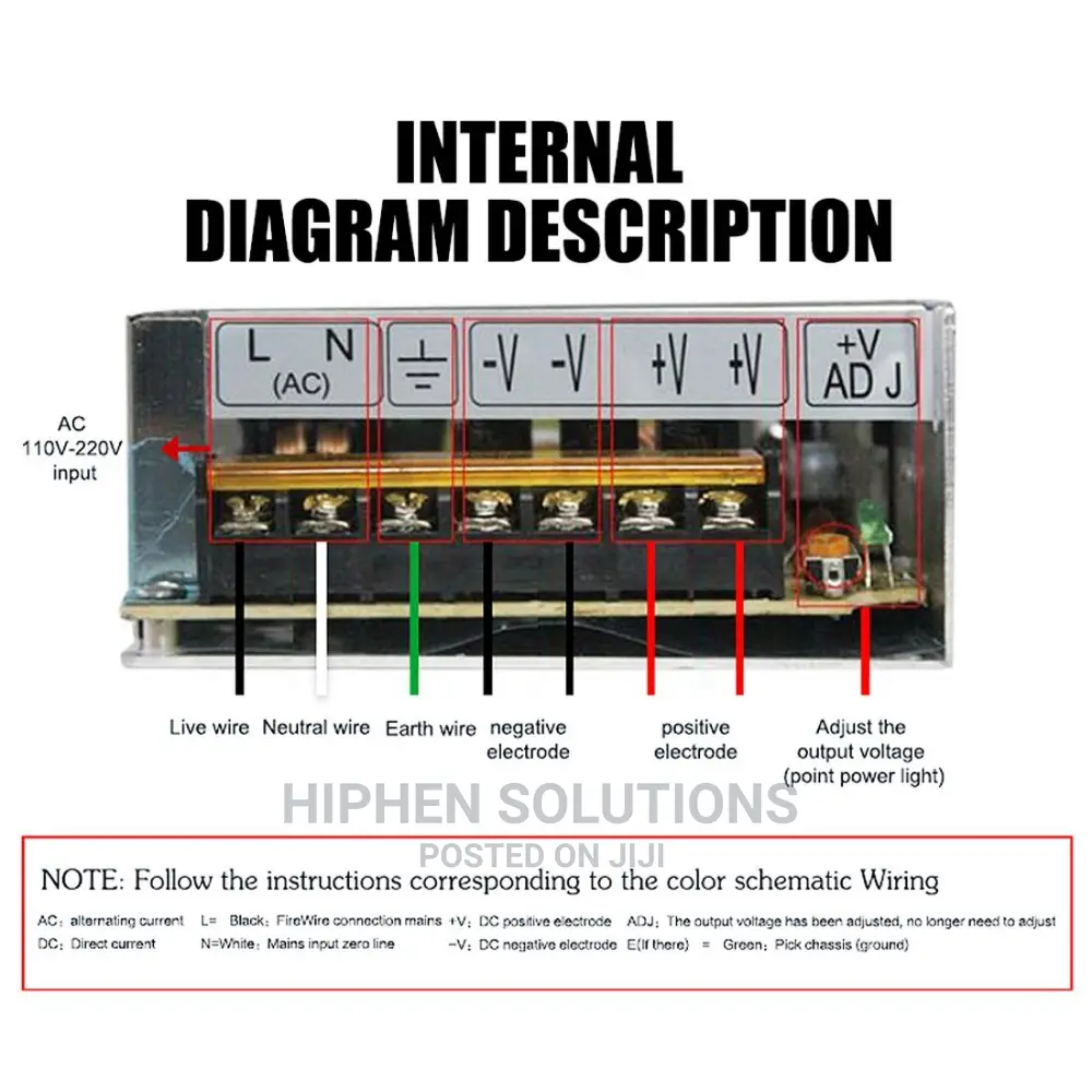 12V 20A DC Power Supply For CCTV, Access Control, Radio And LED Lights