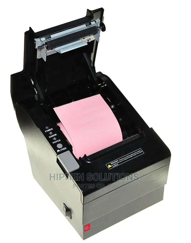 80mm Thermal Receipt Printer High Speed Auto Cutter For POS System