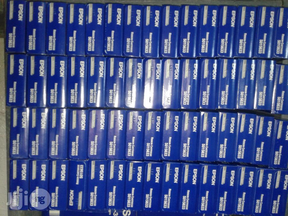 Epson Lq - 350 Black Fabric Ribbon Cartridge.