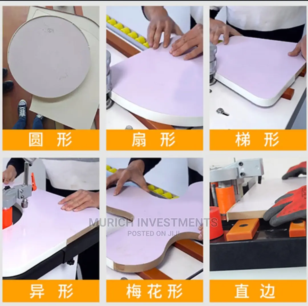 Edge Banding Machine Double Side Gluing Portable Edge Bander