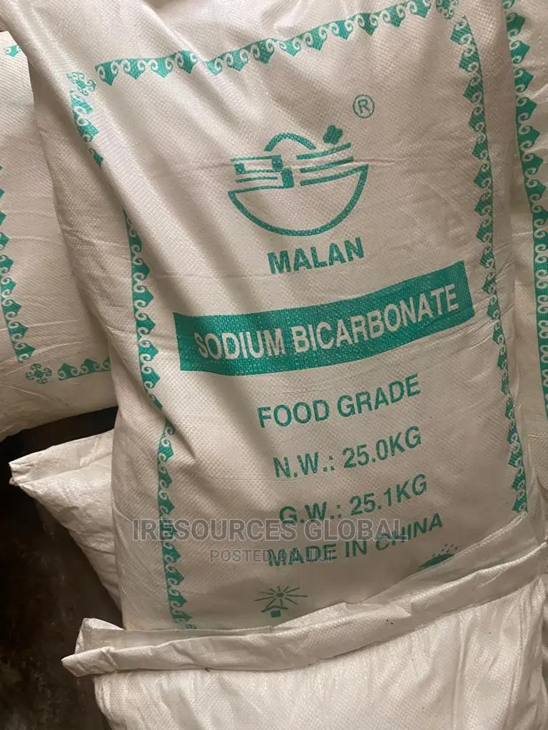 Sodium Bicarbonate or Baking Soda Food Grade 99%Min 25kg Bag