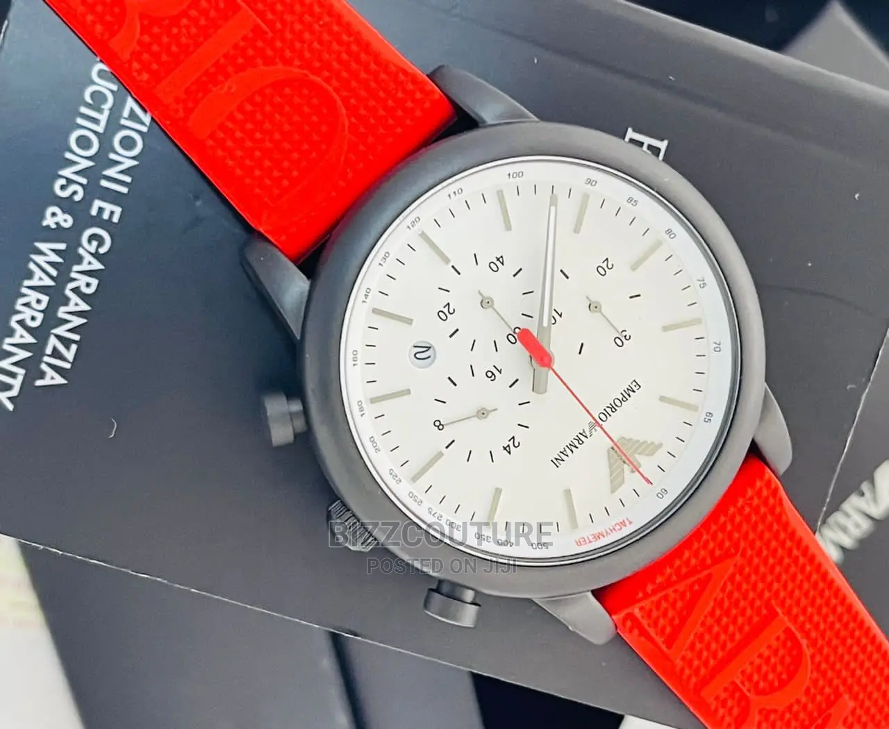 Original Emporio Armani Rubber Strap Available in Store