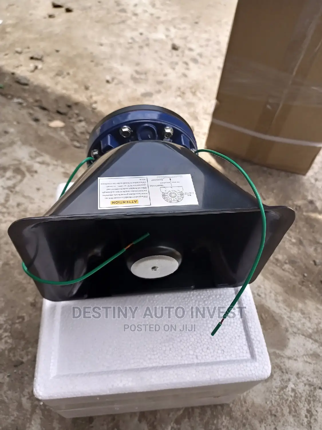 LED Siren and Speaker