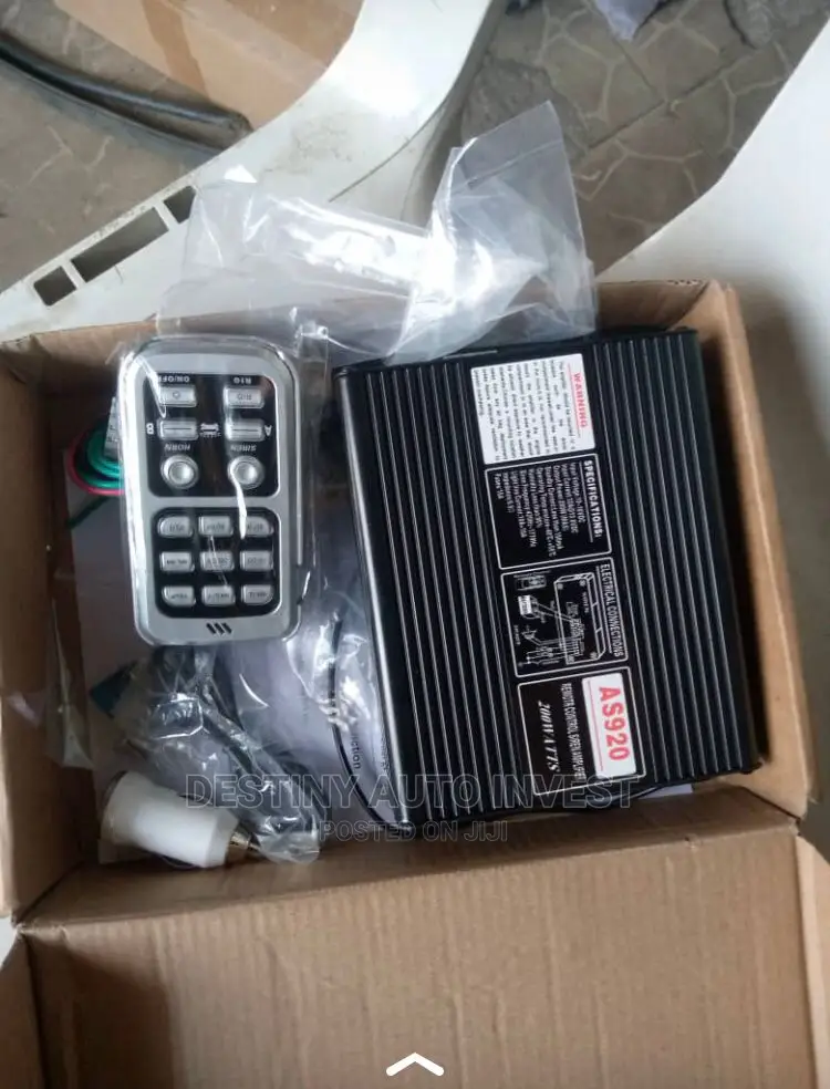 LED Siren and Speaker