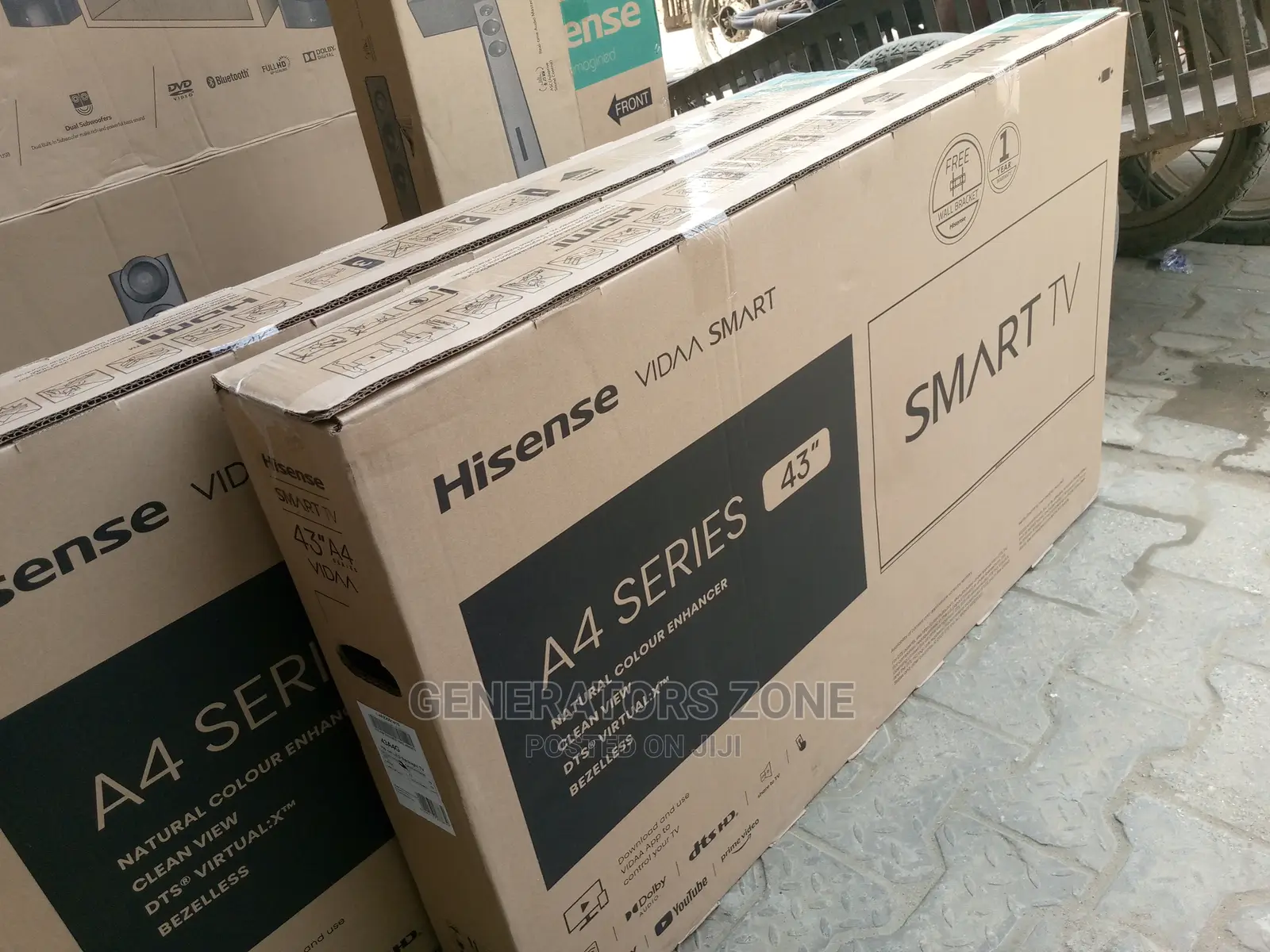 43 43A4G With Internet Features-Hisense 43'' Uhd TV