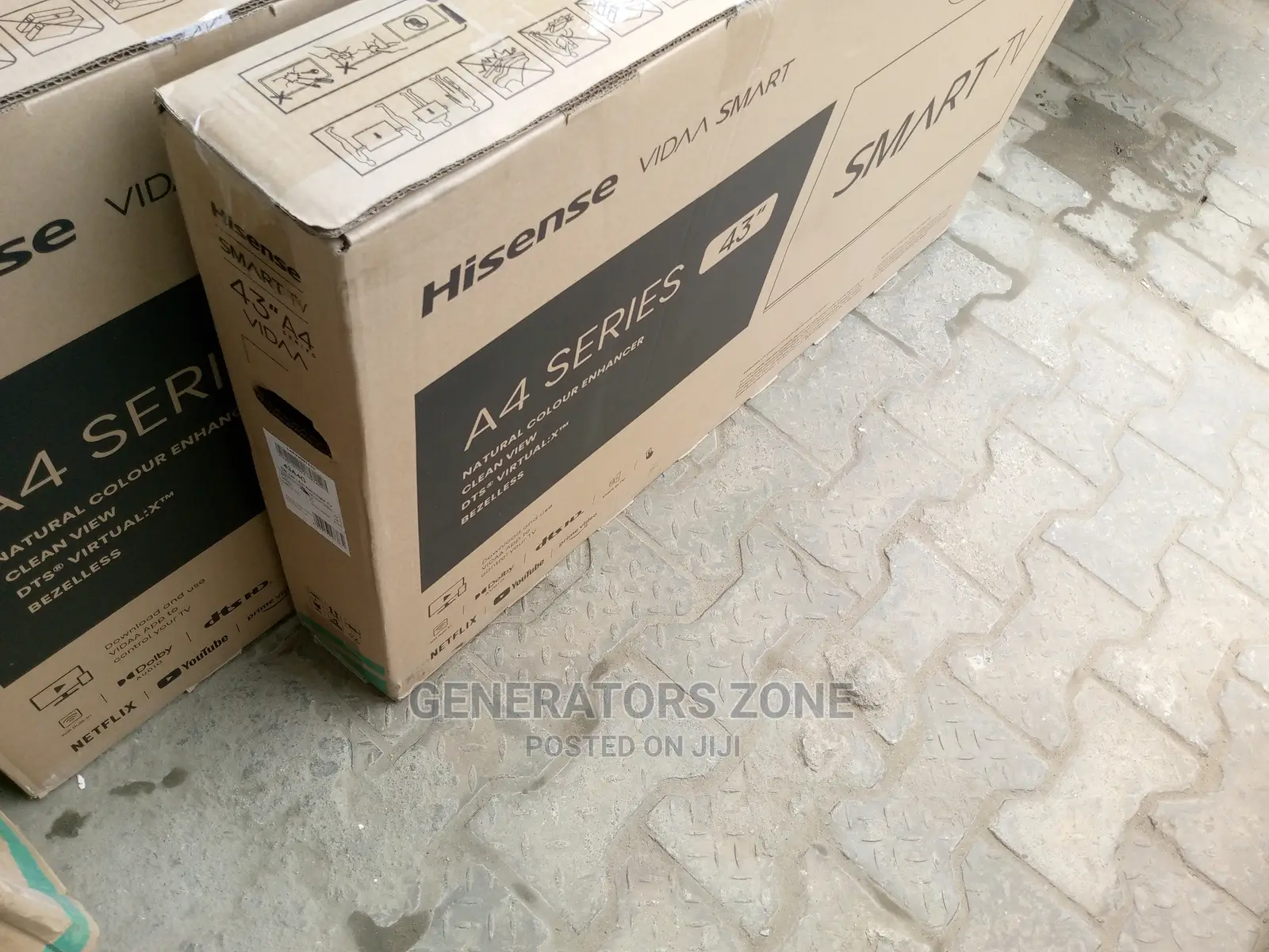 Hisense 43'' Ultra High Definition Smart Tv-43a4g
