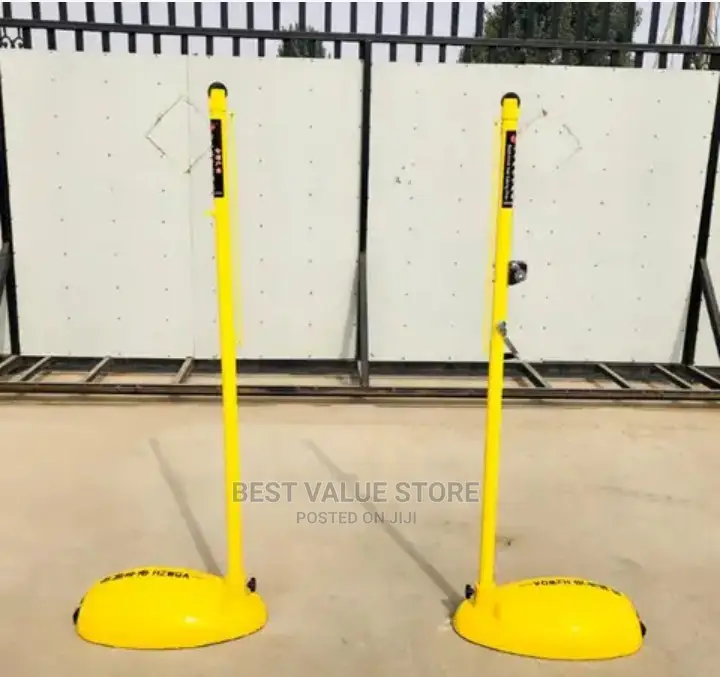 Badminton Post and Net