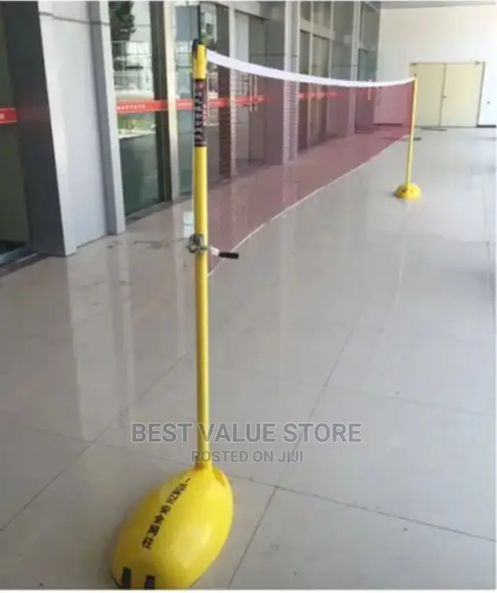 Badminton Post and Net