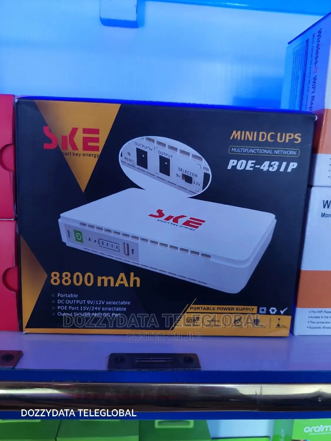 Power Bank-Mini Ups for Wifi, Cameras, Smart Devices