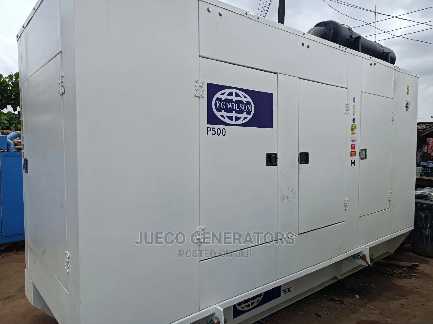 500kva Fg Wilson Soundproof Generator for Sale