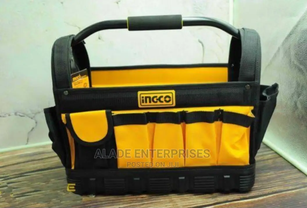 Ingco Tools Tool Bag Baggage Storage Box Polyester 16"