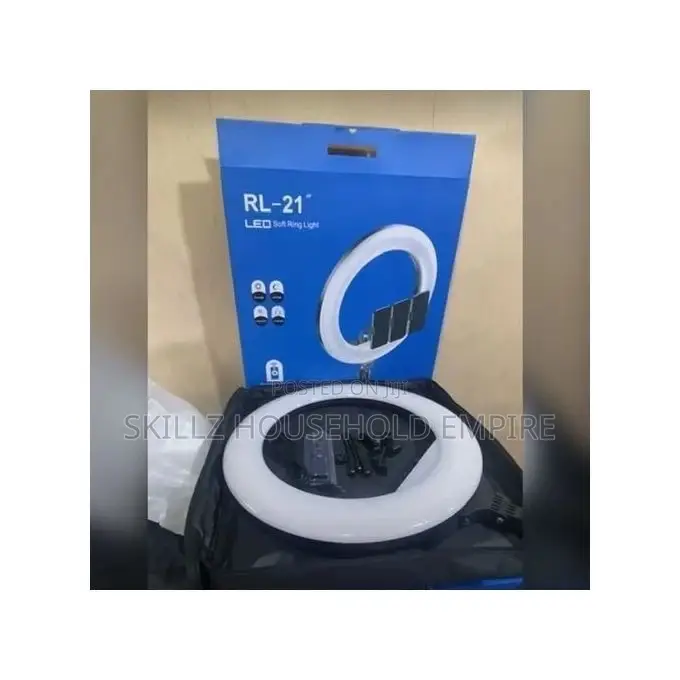 22 Inches Ring Light With Tripod and Phone Holder