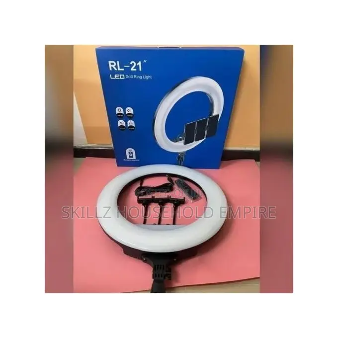 22 Inches Ring Light With Tripod and Phone Holder