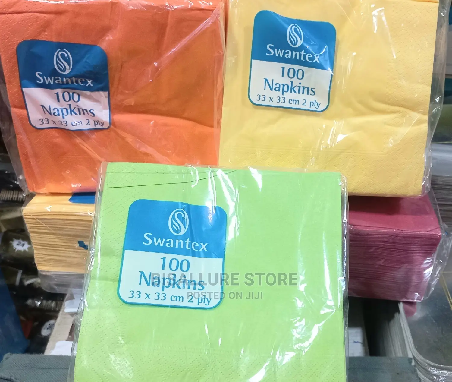Swantex Serviette Napkins- 100 Pieces
